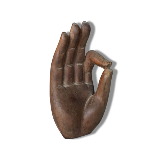 GESTURE OF PEACE HAND CARVING